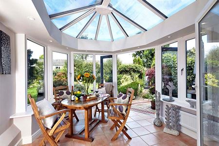 Dual Anthracite Grey uPVC orangery