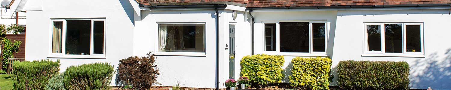 uPVC casement windows in White Knight