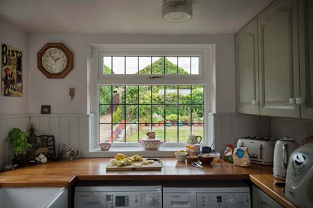 Dual-coloured uPVC windows