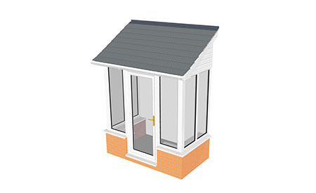 Porch Roof - Pitched Roof