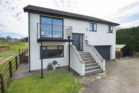 Anthracite grey uPVC patio door on top floor