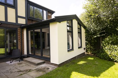 Extension with Bi-Fold doors and garden view