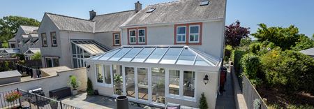 Glass roof orangery banner