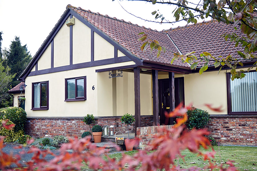 Brown uPVC soffits and fascias whole house