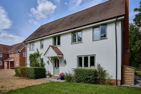 Agate Grey uPVC flush windows whole house